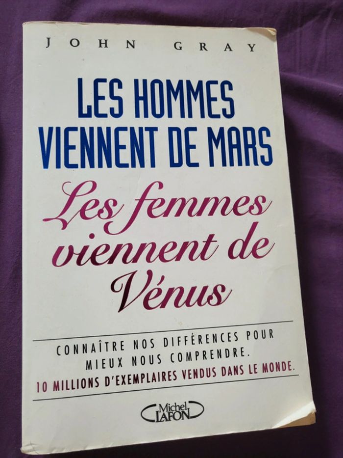 Les hommes viennent de mars les femmes de venus