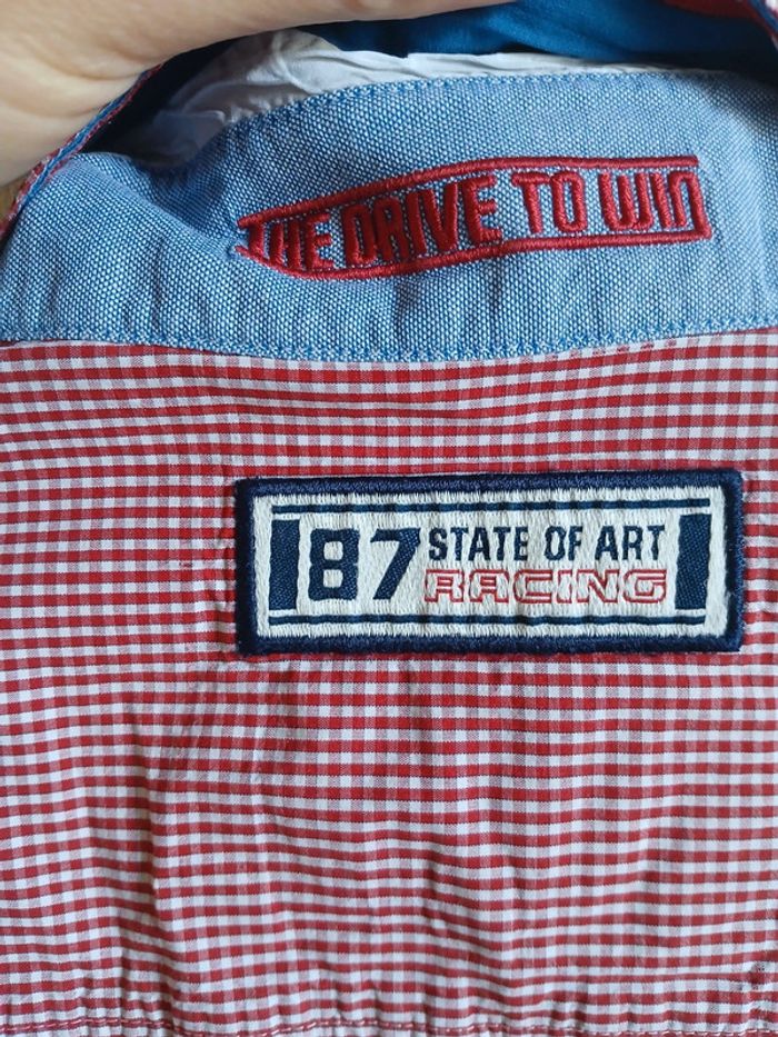 🍍 Chemise à carreaux homme Statère Of Art Racing taille L - photo numéro 9