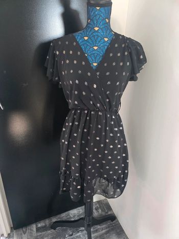 Robe noir et doré