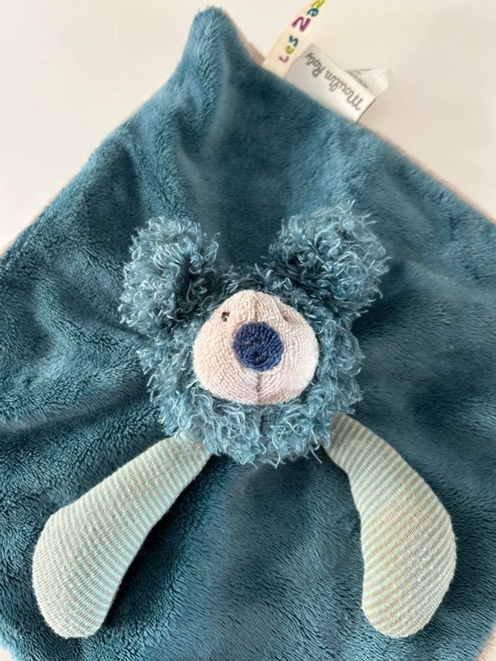 Doudou plat koala bleu les ZaZous Moulin Roty - photo numéro 2