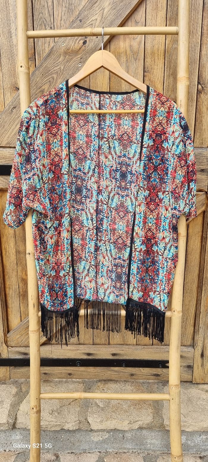 Veste légère multicolore 40