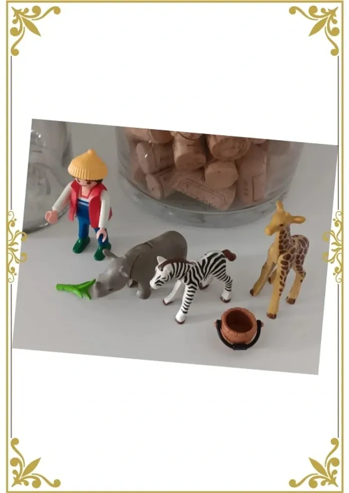 Fermières avec bébés animaux playmobil - photo numéro 6