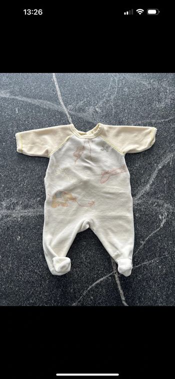 Lot de 3 pyjamas bébé mixte 1 mois chaud