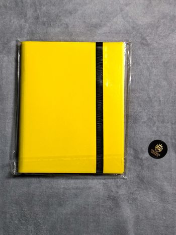 Classeur jaune Pour carte à collectionner 360 emplacements pokémon lorcana magic