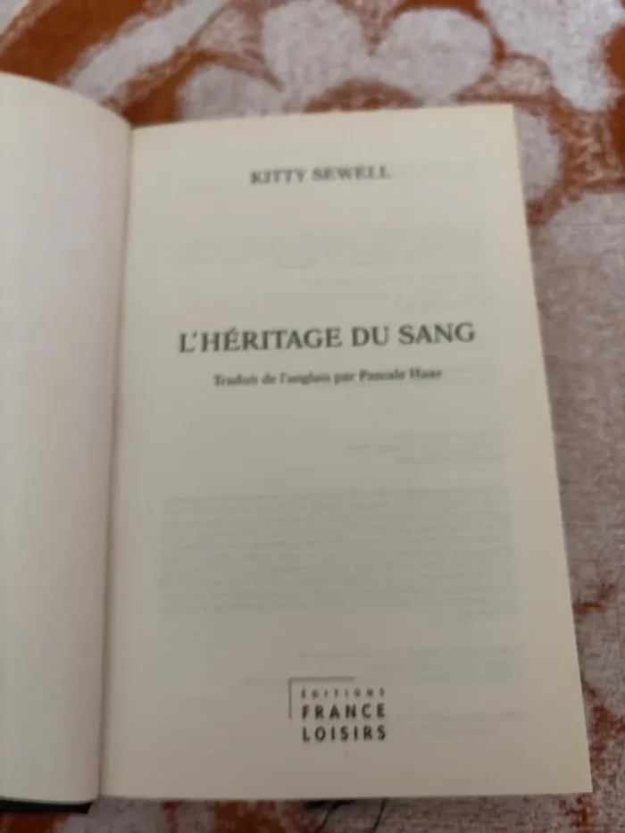 L héritage du sang - photo numéro 3