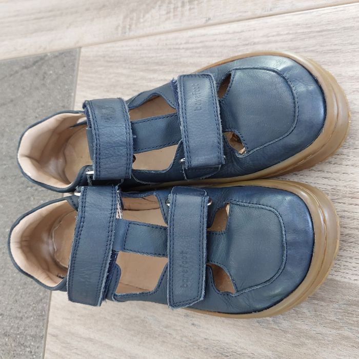 Sandales cuir garçon Barefoot