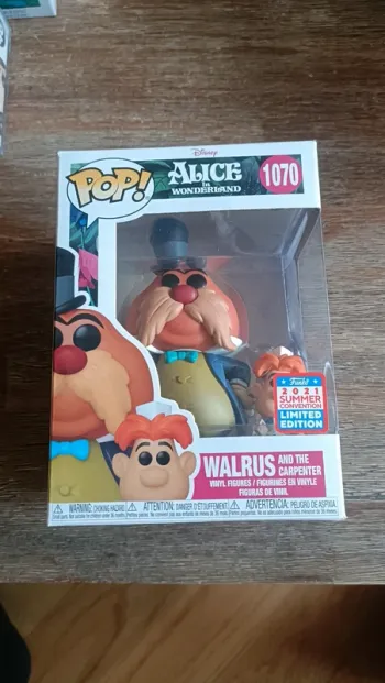 Funko pop Walrus and the Carpenter 1070