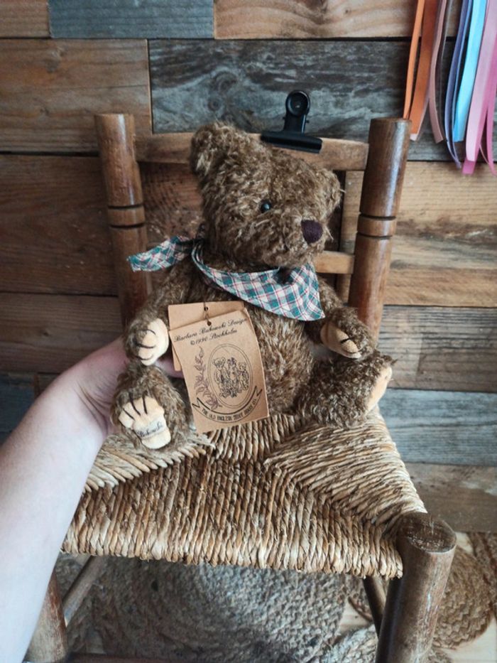 Peluche ours Bukowski neuf - photo numéro 5