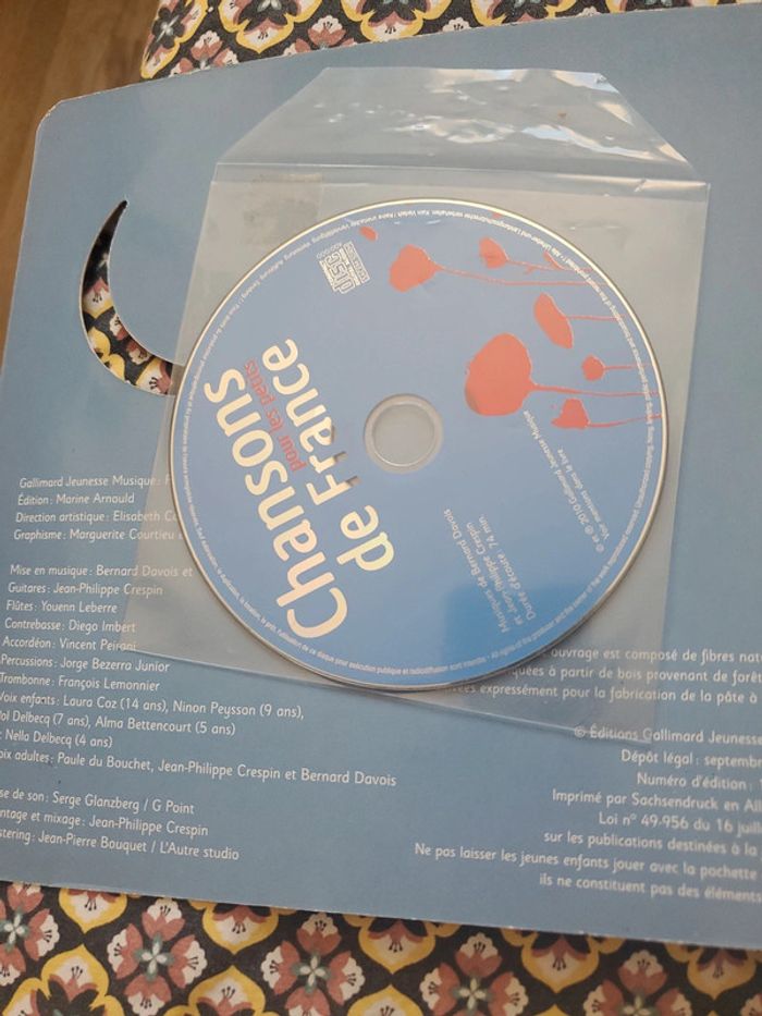 Livre de comptines avec cd - photo numéro 2