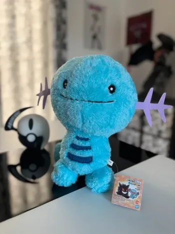 Peluche Pokémon Axoloto/Wooper Fluffy Warm and Healing Banpresto