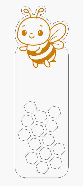 20 Marque-page abeille