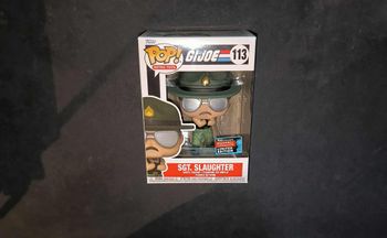 Figurine Funko Pop / SGT. Slaughter 113 / G.I. Joe / 2022 Fall Convention Limited Edition