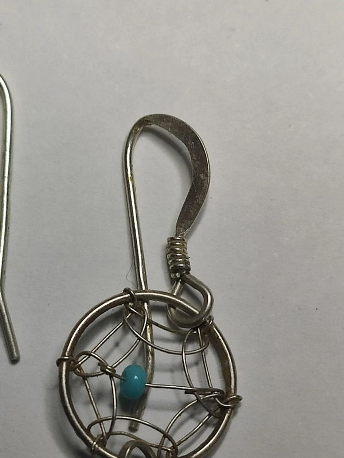 Boucles d'oreilles attrape rêve - photo numéro 3