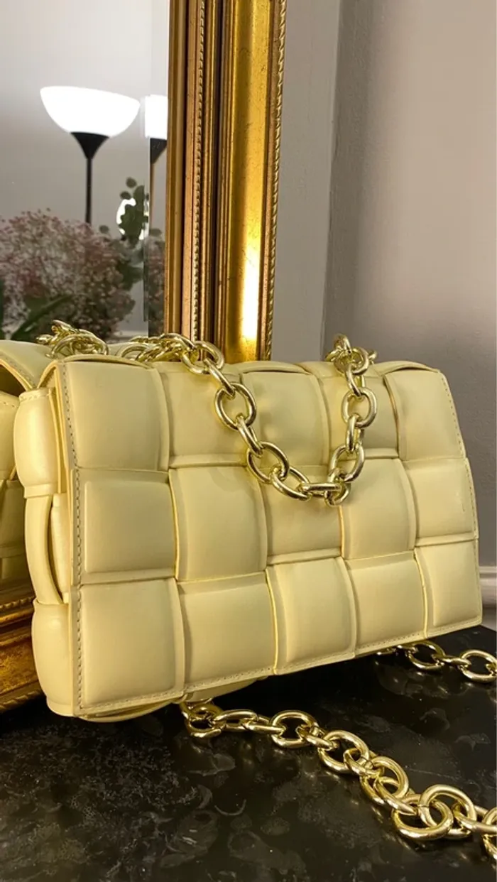 Sac bandoulière jaune