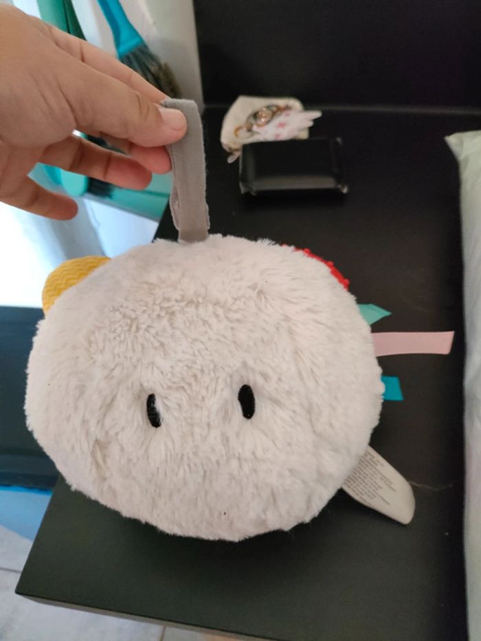 Boule hochet sensoriel range tétine oxybul - photo numéro 2