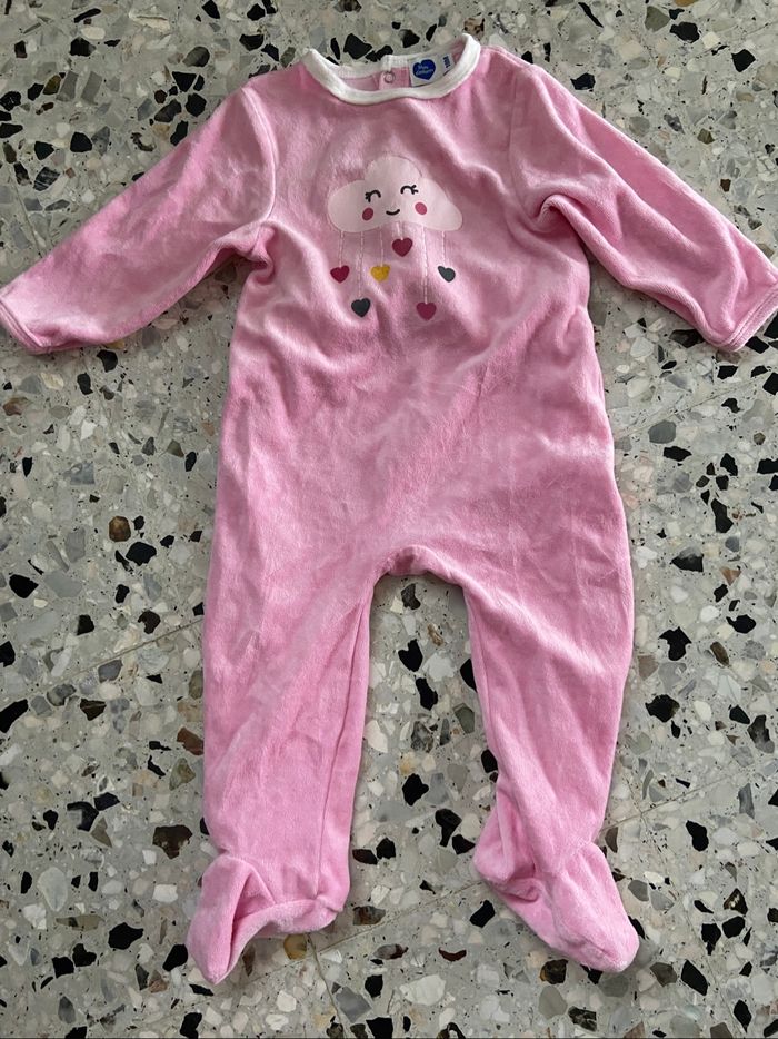 Pyjama rose 18 mois mot d enfants