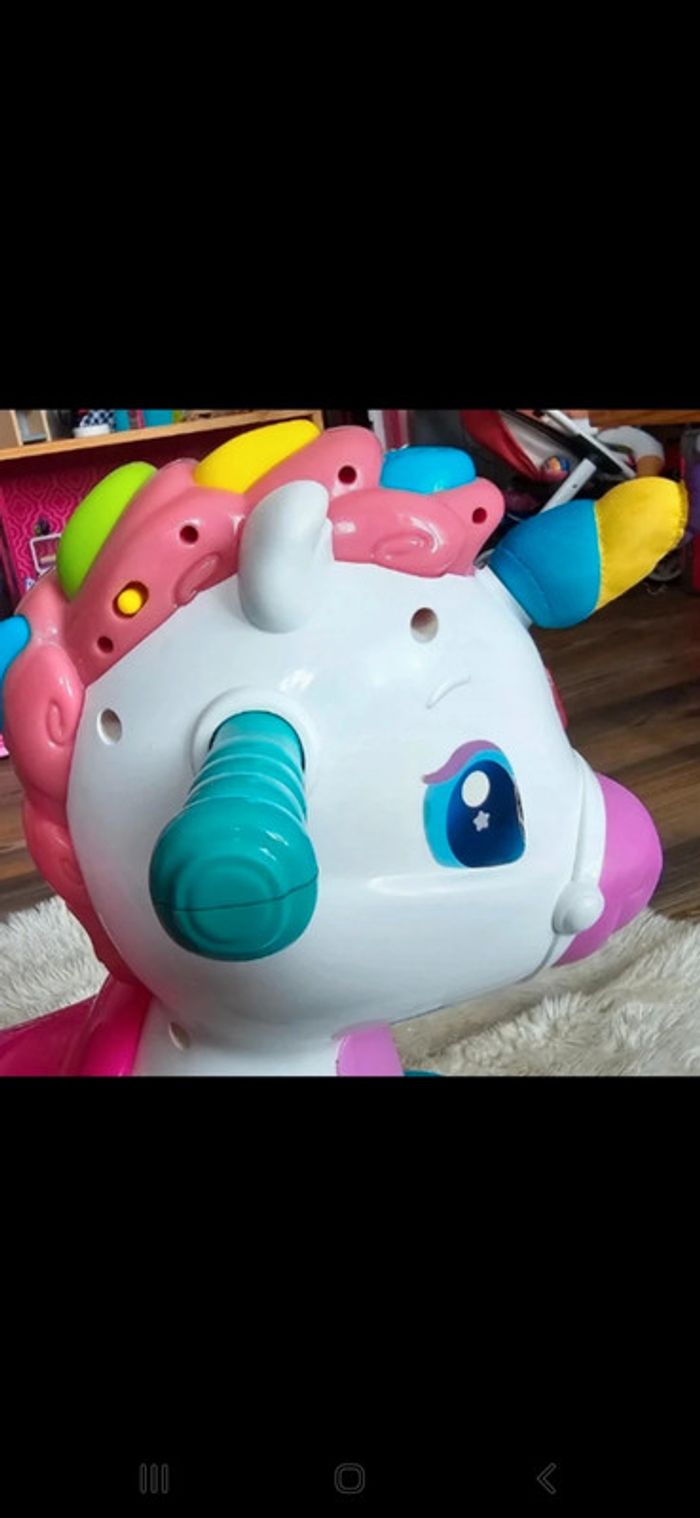 Licorne pousse pousse / à bascule - photo numéro 9