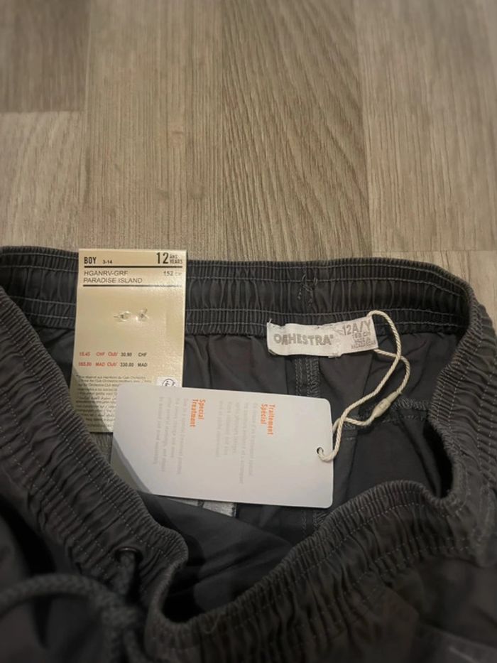 Short cargo taille 12 ans neuf orchestra - photo numéro 3