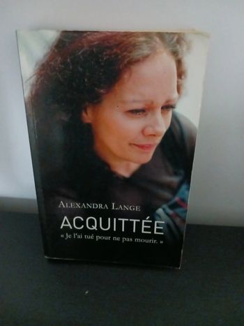 Témoignage acquittée