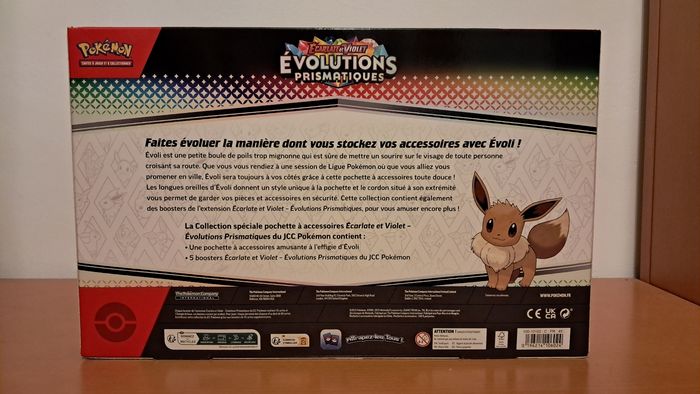 Coffret accessoire  pokémon EV8.5 Evolutions prismatiques  scellés - photo numéro 2