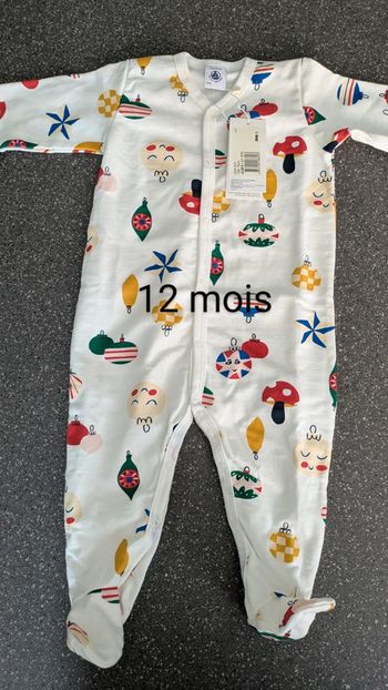 Grenouillère petit bateau neuve