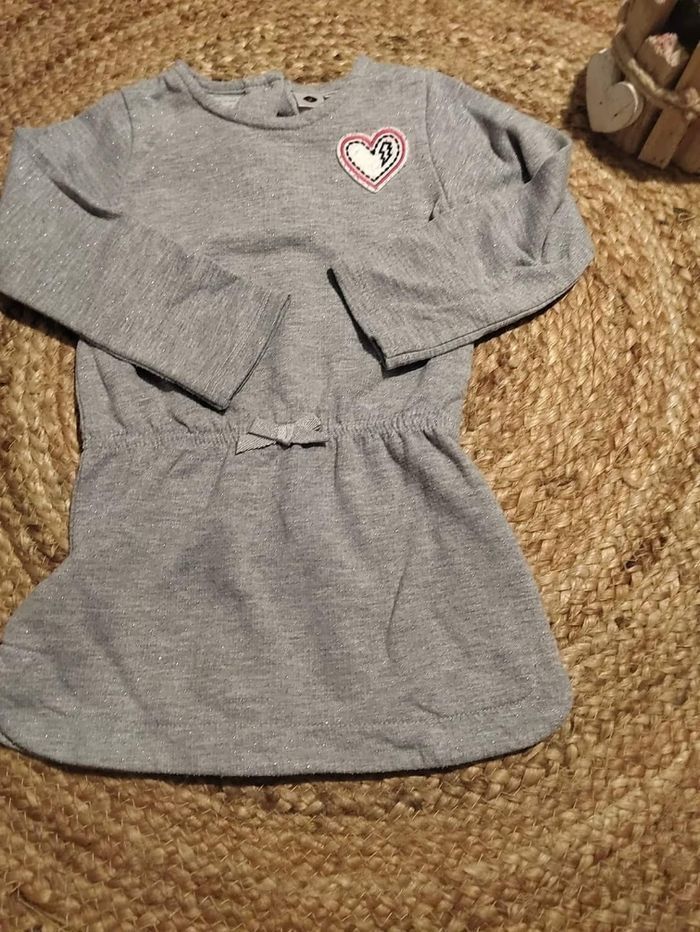 Robe pull 24 mois grain de blé