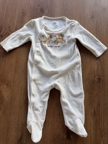 Pyjama Disney Baby 6 mois le roi lion simba nala 67cm Coton polyester