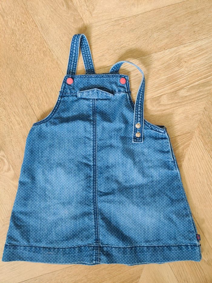 Robe en jean à pois Obaibi