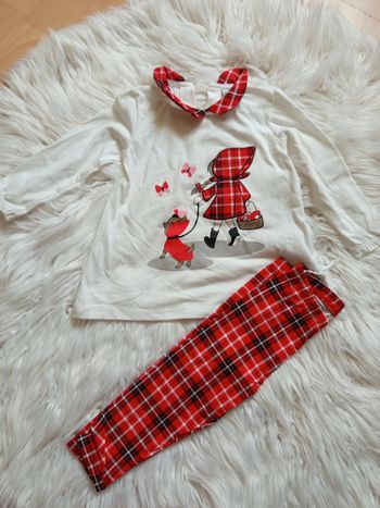 Ensemble chaperon rouge