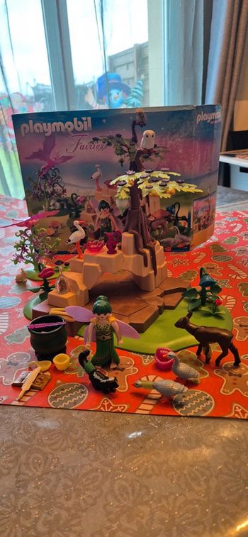 Playmobil fairies 5447 fée meditrine avec animaux