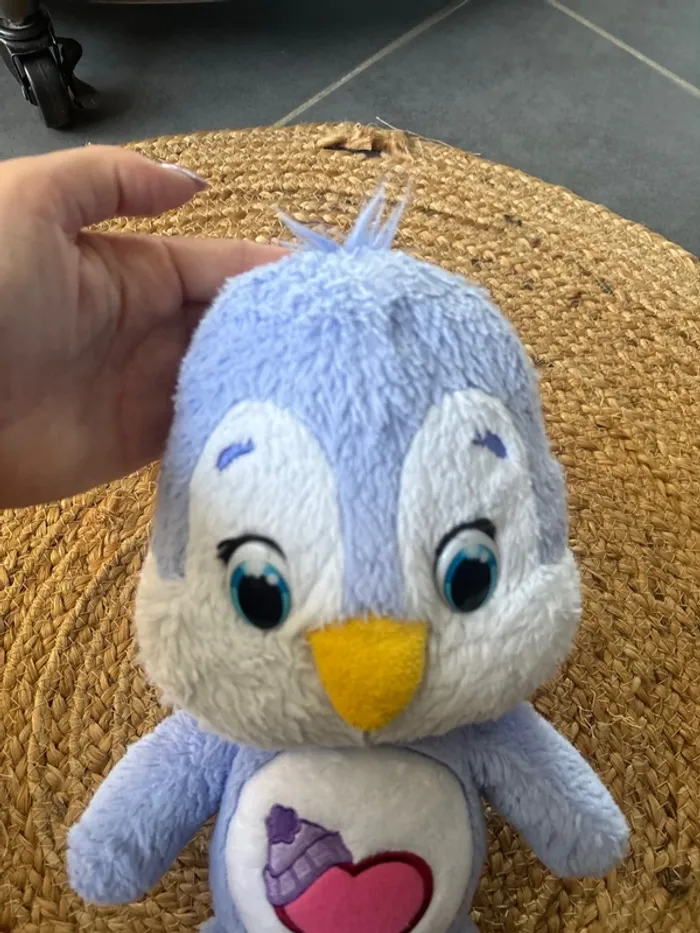 Peluche pingouin vintage bisounours - photo numéro 5