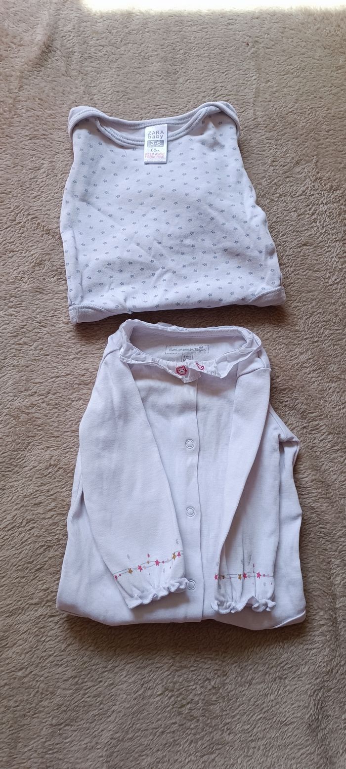 Lot body bébé 6 mois