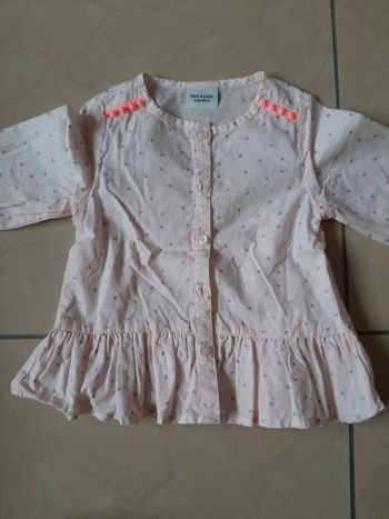 Chemisier fille 6 mois