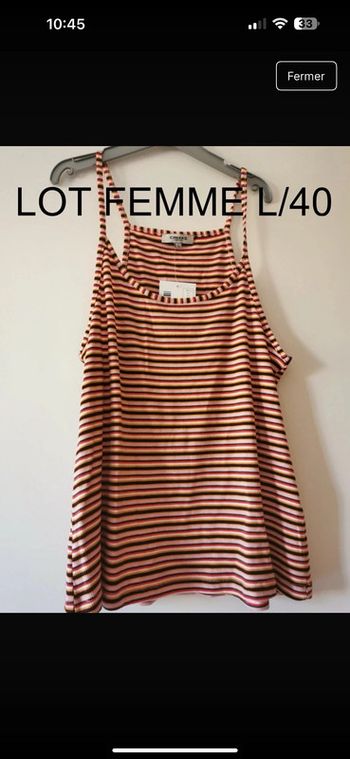 Lot Vêtements Femme L