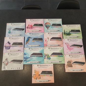 Boîtes de 10 Aquamarkers