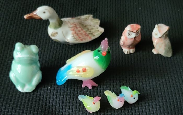 Miniatures Lot ou à l'unité vintage Verre + Porcelaine - photo numéro 4