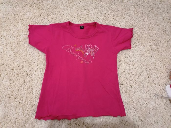 Tee shirt à paillettes