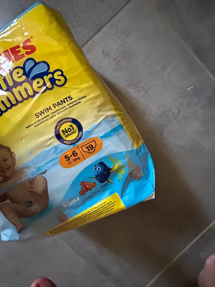 Couche Huggies swim T5/6 - photo numéro 2