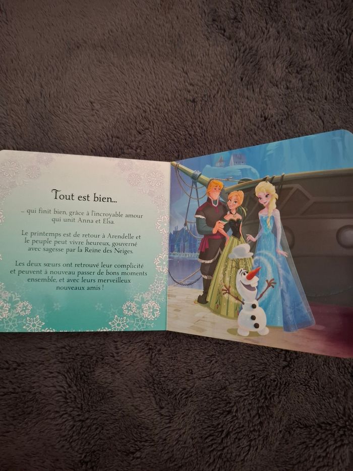 Livre La Reine des Neiges Mes amis d'Arendelle en très bon état - photo numéro 9
