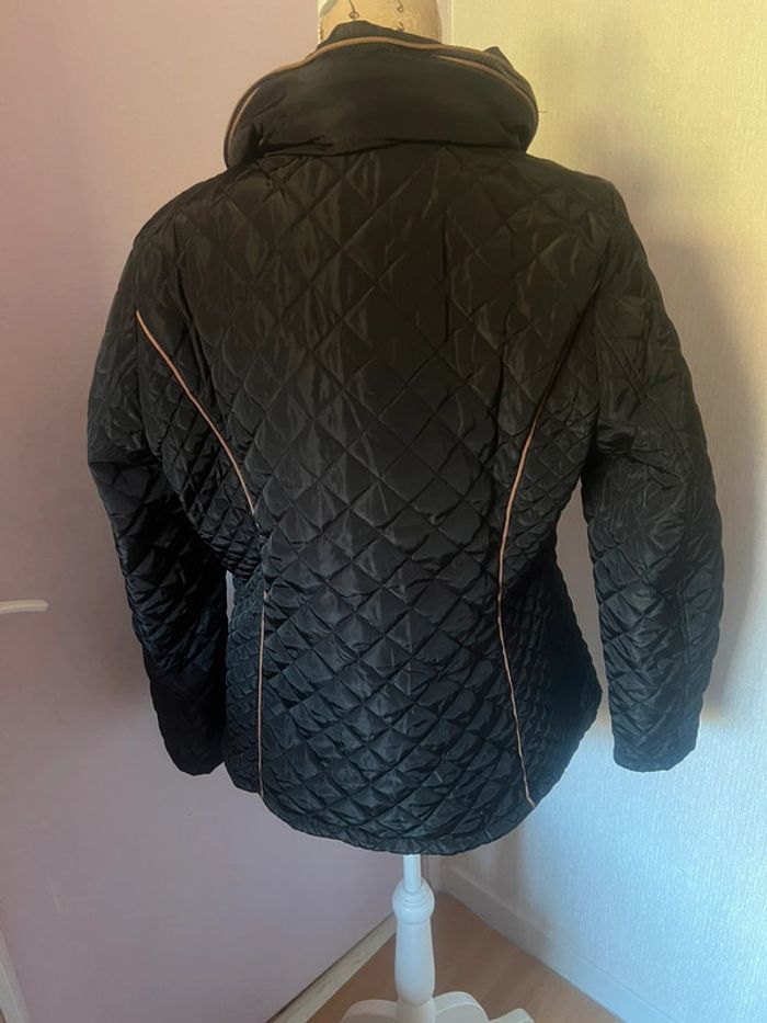 Veste matelassé femme noir taille 2 - photo numéro 2