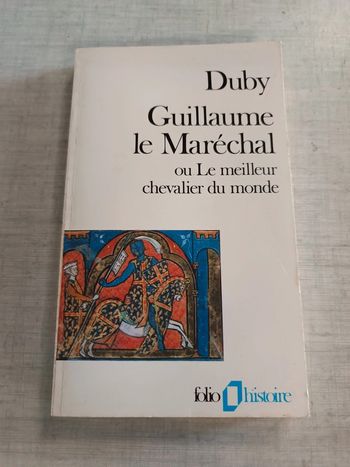 Livre Guillaume le maréchal