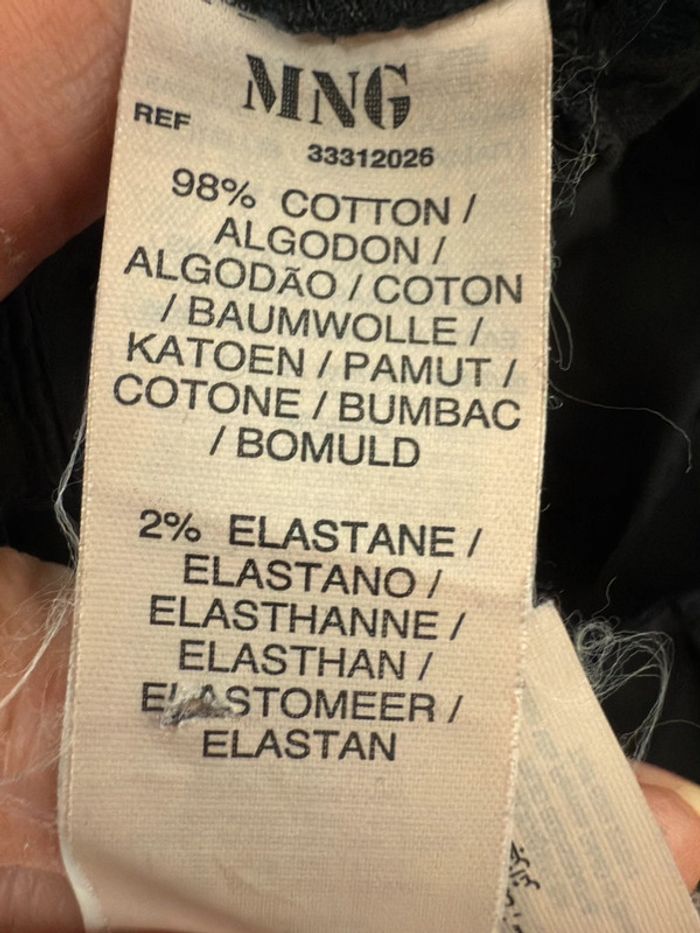 Pantacourt Mango Basics noir en 34 - photo numéro 4