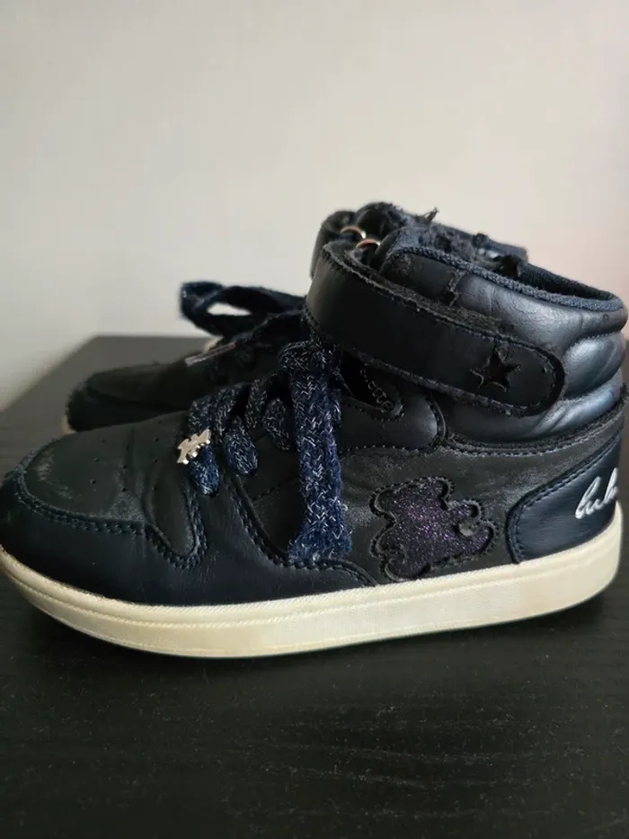 basket bleu marine Lulu castagnette - photo numéro 3