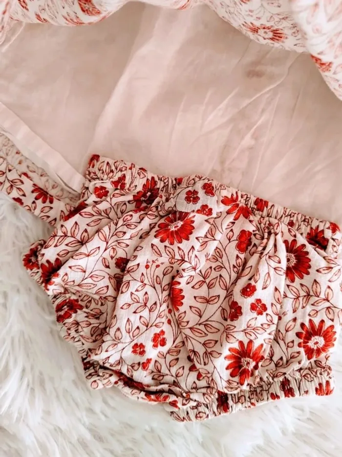 Ensemble complet 4 pièces sergent major fille 6 mois 🎀 - photo numéro 5