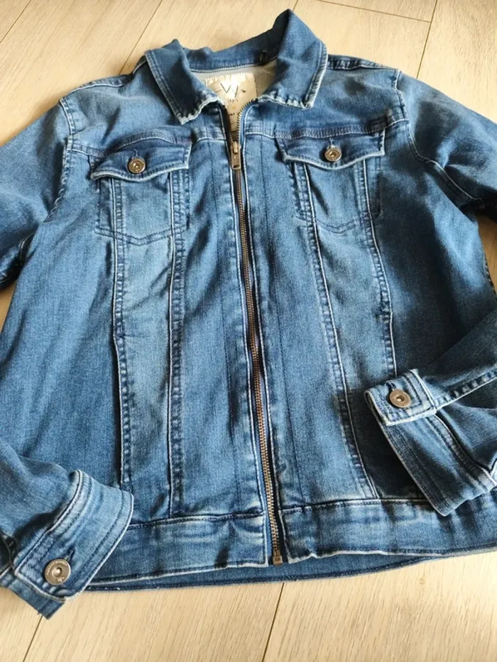 Veste en jeans IKKS - photo numéro 2