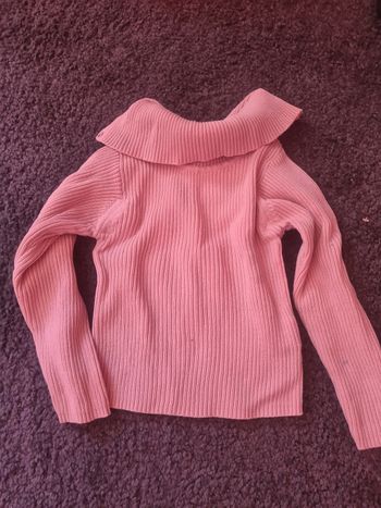 Pull rose 2ans