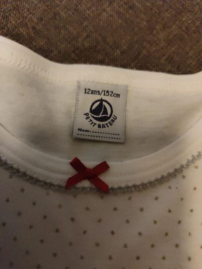 Maillot de corps petit bateau 12 ans - photo numéro 2