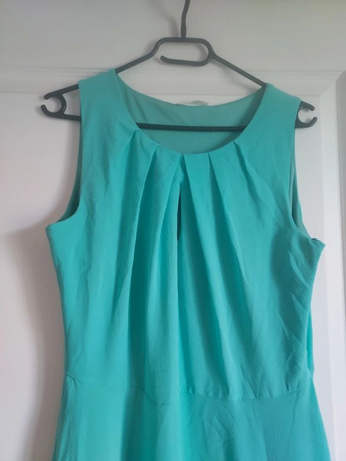 Robe vert d'eau Promod - photo numéro 2