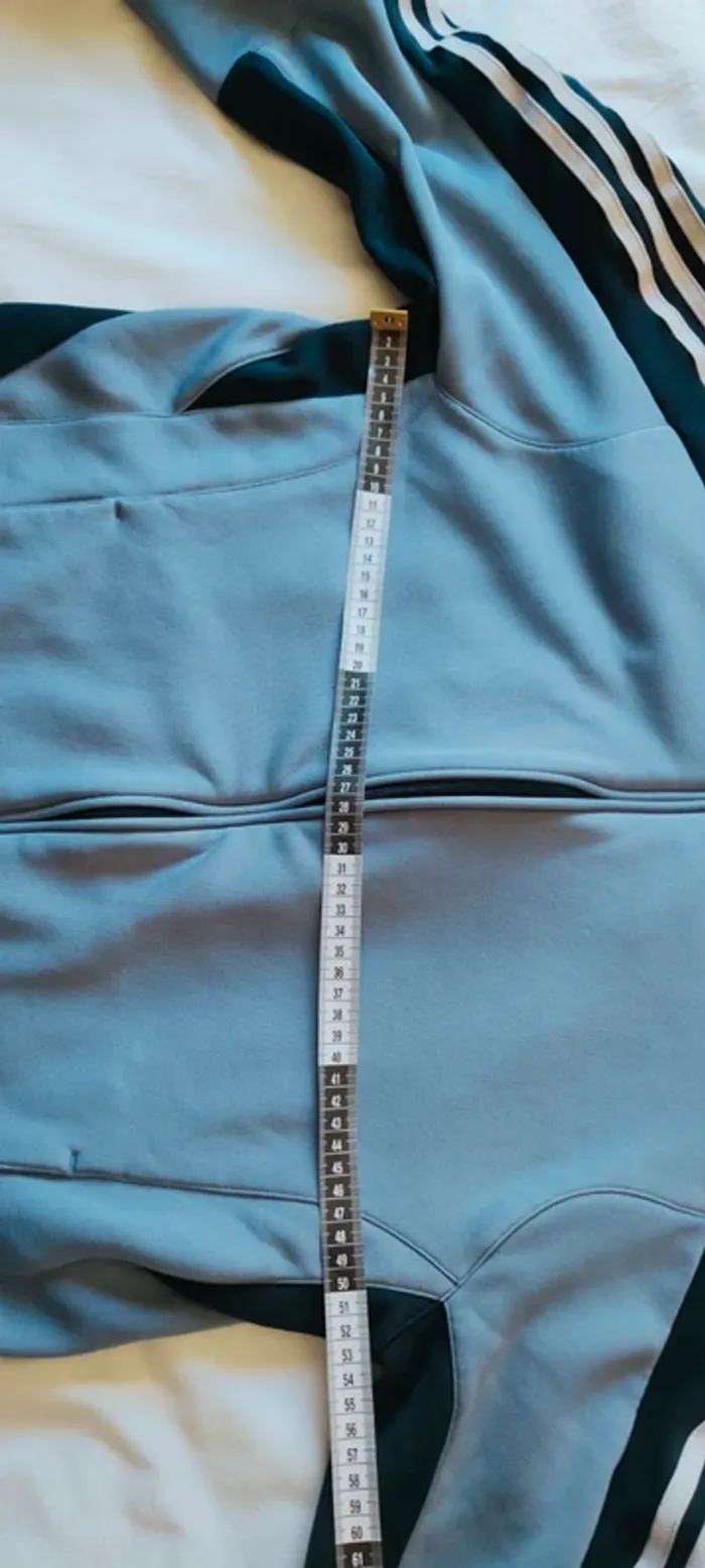 Veste Adidas bleue grise - photo numéro 7