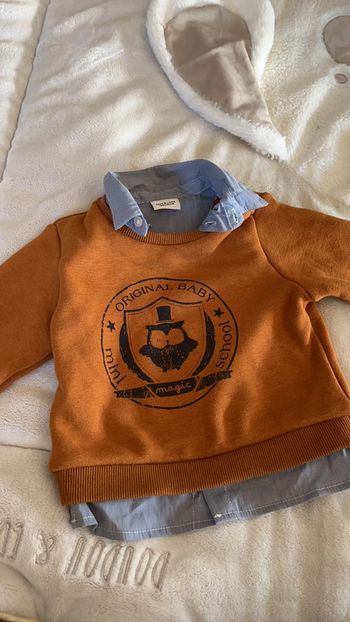 Sweat chemise Tape à l’œil